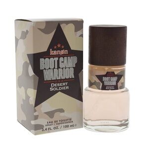 Kanon Boot Camp Warrior Desert Soldier Eau De Toilette Spray for Men 3.4OZ